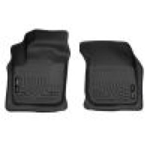 Lincoln MKZ Floor Liners - Front - Husky Liners - X-act Contour Series - Black - `13-`16